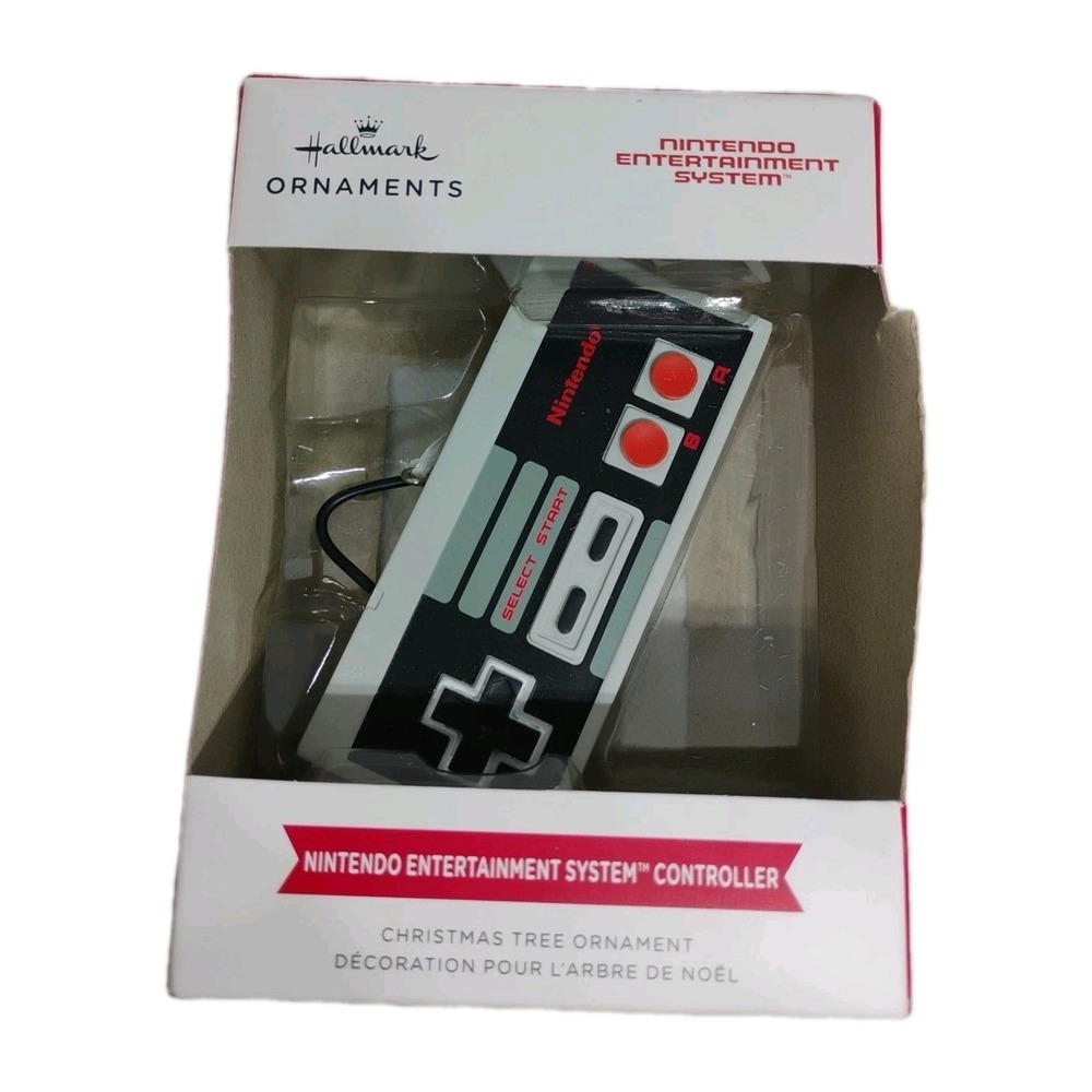 Hallmark Christmas Ornament 2022 Nintendo Entertainment System NES Controller